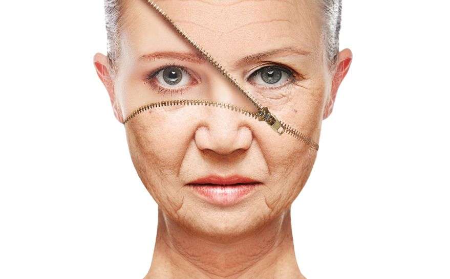 skin aging. anti-aging procedures